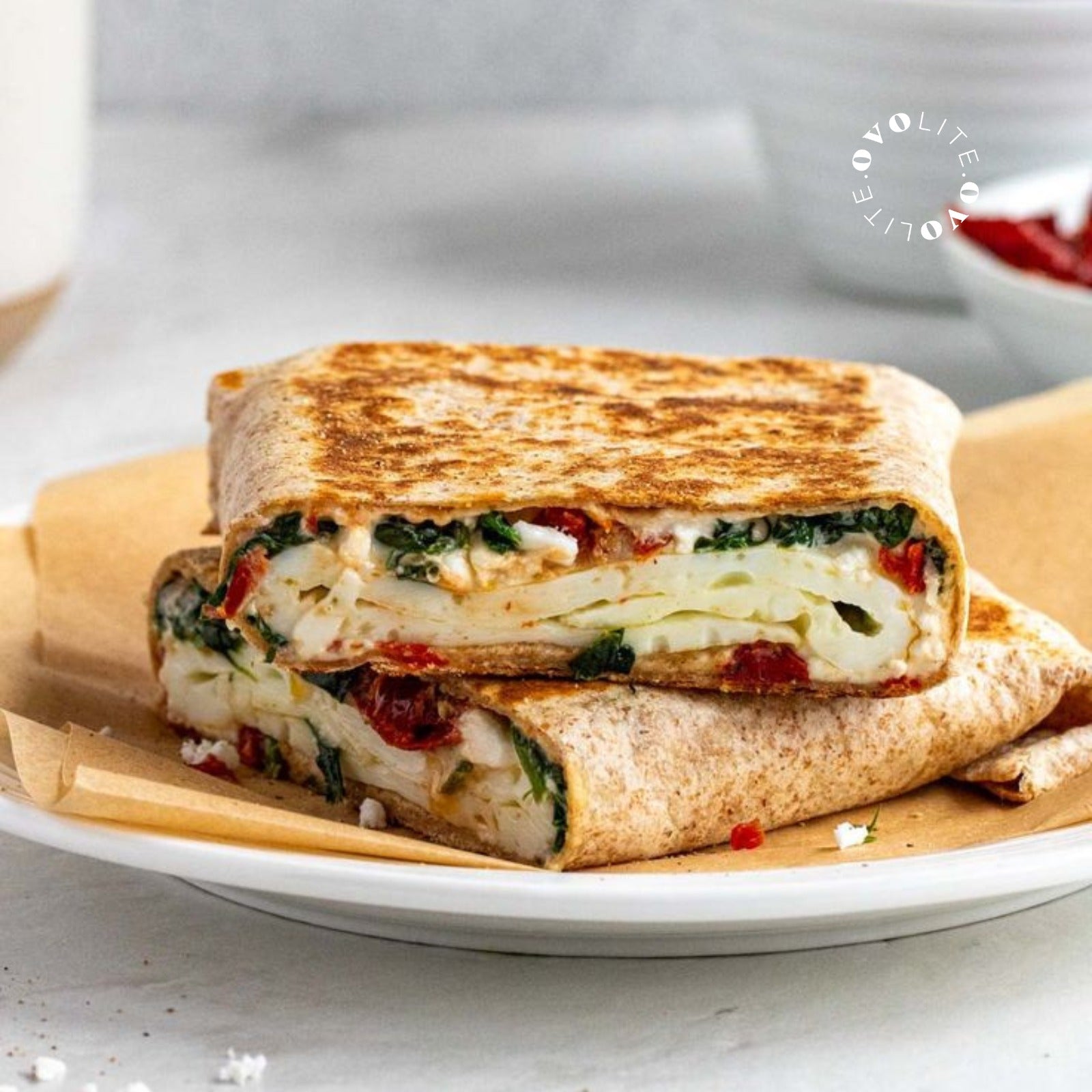 The 10-Minute High-Protein Breakfast: Veggie Egg White Scramble Wrap (No Fuss, No Mess!)